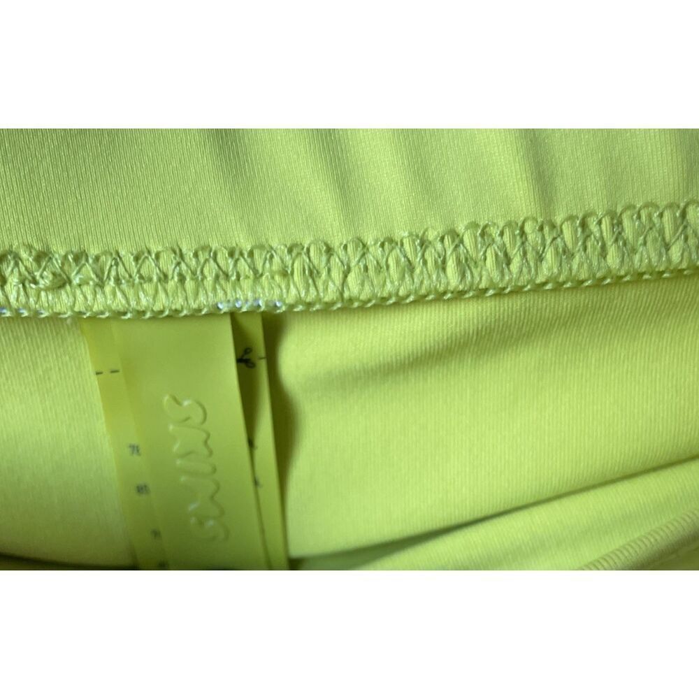 New SKIMS Recycled Swim Cut Out Long Maxi Tube Skirt in Citrus Size Large - Picture 3 of 4